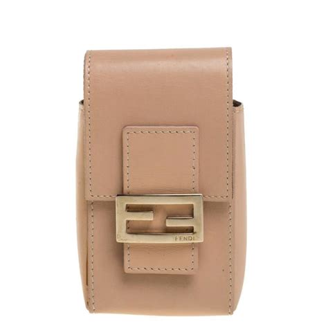 fendi cigarette case|Fendi Beige Leather Cigarette Pouch For Sale at 1stDibs.